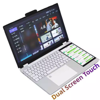 Business Laptop Notebook Dual Touch Screen Portable Pc Computer Laptops Cheap 15.6Inch Laptops