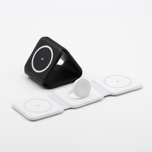 Biểu Tượng Tùy Chỉnh Hot Có Thể Gập Lại 3 Trong 1 Từ Sạc Không Dây 15W Gấp Sạc Không Dây Đứng - Product Image 4