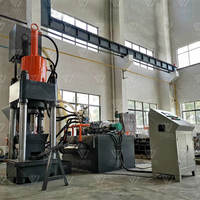 Presse à briquettes hydraulique verticale pour copeaux de métal, machine à briquettes pour déchets d'aluminium pour fonderie