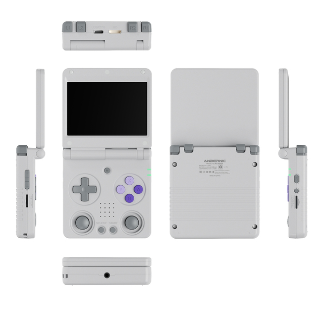 Anbernic RG 34XXSP 64-bit Linux System Retro Videogames Portable Console 3.4 IPS Screen 64GB Handheld Wi-Fi Supported