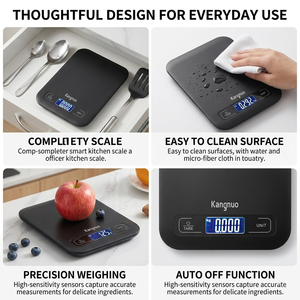 <span class=keywords><strong>Bilancia</strong></span> da Cucina Digitale Intelligente con Display LCD e App, Calcolatore Nutrizionale per Peso, Calorie e Nutrienti - Offerta Speciale - Product Image 6