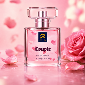 น้ำหอมคู่รัก Zesteq สำหรับผู้ชายและผู้หญิง 30 มล. ชนิดน้ำหอม Eau De Parfum กลิ่นหอมติดทนนาน กลิ่นดอกไม้และไม้หอม โรแมนติก เหมาะสำหรับใช้ทุกวัน บรรจุในแพ็คของขวัญ - Product Image 1