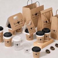 Gobelets à café jetables à double paroi, personnalisables, en papier biodégradable, résistants à l'eau, durables, à double revêtement, pour usage en restaurant