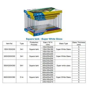 Mini Acquario Rettangolare in Vetro Ecologico con Sistema <span class=keywords><strong>d</strong></span>'<span class=keywords><strong>Acqua</strong></span> Intelligente per la Cura delle <span class=keywords><strong>Tartarughe</strong></span> - Product Image 5