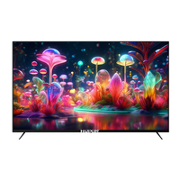 Televisor LED Inteligente 4K Ultra HD de 85 Pulgadas con Marco Metálico, Panel LCD, Pantalla de Entretenimiento para el Hogar
