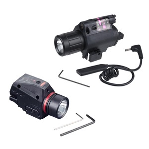 Lampe torche laser tactique à faisceau rouge et vert, LED haute intensité, avec queue de souris, pour usage extérieur - Product Image 2
