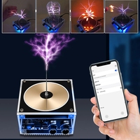 Bluetooth musique Tesla bobine Module générateur d'arc électrique Plasma haut-parleur Transmission sans fil Science éducation Experimenta