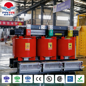 Trasformatore a secco da campus SCB10 35kV 1600kVA, a doppia avvolgatura in rame e alluminio, classe F, raffreddamento ad aria, certificato CSA KEMA ISO - Product Image 1