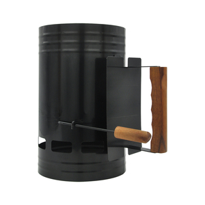 Barre <span class=keywords><strong>en</strong></span> carbone de Camping <span class=keywords><strong>en</strong></span> plein air, jouet de forme ronde, barbecue Portable, démarreur noir, cheminée - Product Image 2