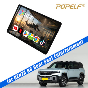 Tablette pour appuie-tête de voiture 14 pouces, écran tactile FHD IPS, 8 cœurs, WiFi, BT, FM, lecteur vidéo pour siège arrière avec angle réglable RSE pour Denza BYD Ti7 - Product Image 1