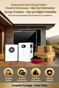 Sistema de Generación de Energía Solar Fotovoltaica Fuera de la Red, Silicio Monocristalino de Alta Eficiencia, Salida de 220v, Bl-10000l, Instalación Gratuita, Bl-10 - Product Image 5