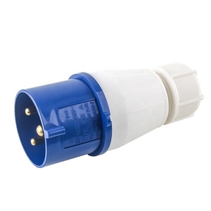 ieccee IP44 LEE-023 32a पोर्टेबल प्लग सॉकेट कनेक्टर 3पोल्स 3पिन 013 3p 220-240v 16a औद्योगिक प्लग सॉकेट - Product Image 1