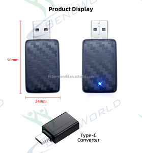 Wireless <b>Carplay</b> <b>Adapter</b> for Phone – Wireless Car Play <b>Adapter</b> Converter Wired to Wireless, Plug and Play USB-A/Type-C - Product Image 6
