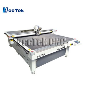 Prix d'usine Couteau oscillant à alimentation automatique pour matériaux multicouches : cuir, tissu, caoutchouc, papier, vêtement, papier peint, fibre de carbone - Product Image 1