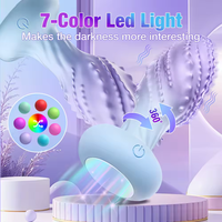 Jouets sexuels pour le sexe anal 360 °   Vibromasseur rotatif avec lumière LED et télécommande, masseur de prostate pour hommes, masturbateur pour femmes