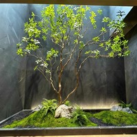 Maison et club utilisant un faux bois naturel réaliste pieds verts arbre artificiel pour la décoration paysagère