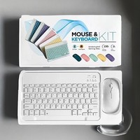 Clavier et souris sans fil rétroéclairés de 10 pouces, adaptés aux iPad, rétroéclairage LED pour ordinateur portable, vente flash, nouvelles tablettes, cadeaux