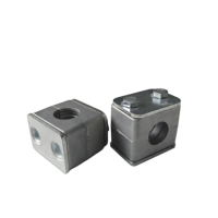 Pince de serrage simple pour tube, légère, en plastique et zinc, mesure métrique