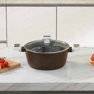 New Arrival Non Stick Cookware Sets Customized Aluminum Kitchen <strong>Utensil</strong> <strong>Pots</strong> and Pans Suit Factory Direct Sale - Product Image 6