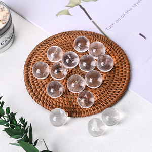 High Quality Wholesale 2cm Natural <b>Crystal</b> Hand Polished Mini Sphere <b>Ball</b> Clear Quartz Sphere for Home Decor - Product Image 4