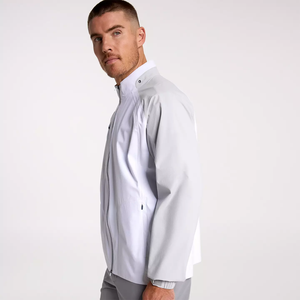 Rendimiento Atlético Abrigo de retazos al aire libre Ropa deportiva Chaqueta bordada personalizada Softshell para ropa de golf - Product Image 5