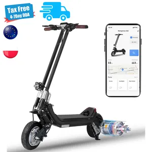 USA inventory clearance sale Single motor off-road 1200w 48V 15Ah Removable battery All Terrain Foldable Adult Electric Scooter