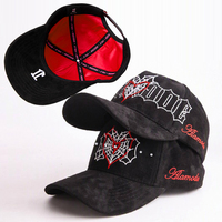 Casquettes de sport brodées personnalisées de haute qualité à 5 panneaux avec logo, pour hommes et femmes, avec strass, casquette de baseball d'extérieur avec visière en daim