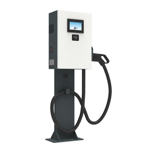 สถานีชาร์จรถยนต์ไฟฟ้าแบบติดผนังคู่ กำลังไฟ 20KW 30KW 40KW สำหรับใช้งานเชิงพาณิชย์  แบบ DC Wallbox  มาตรฐาน IP55 ชาร์จเร็ว - Product Image 2