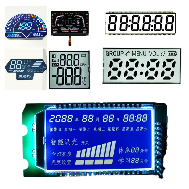 High Quality Digital Touch Screen LCD Display High-End VA Type Modules -20~70C Operating Temp 3V-24V LED Backlight for LCD