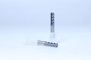 Fresa de 4 cuchillas de fábrica profesional, 65 grados, 65HRC, de acero inoxidable con recubrimiento de estaño nano negro para procesamiento de metales, ODM OEM - Product Image 4
