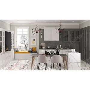 Millwork Joinery Pantry Furniture Modular Luxury Design Automatic Custom Organization Cabinet Completa Cocina Kitchen