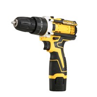 Perceuse électrique sans fil de haute qualité avec moteur sans balais, batterie Li-ion 1,3 Ah, 10 mm, outil électrique portable 21 V OEM