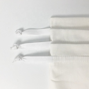 Túi Trang Sức Dây Rút Cotton Sinh Thái Túi Cotton Quần Áo Màu Trắng Logo Tùy Chỉnh Cho Điện Thoại Di Động - Product Image 6