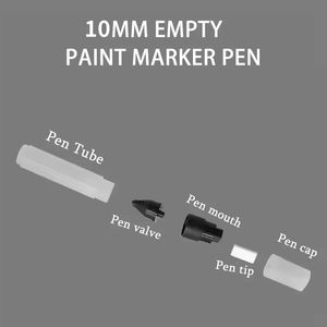 Empty <strong>Marker</strong> Pen Refillable Flat Tip Acrylic Paint <strong>Marker</strong> With Pigment Ink Jumbo Whiteboard &amp; Graffiti <strong>Marker</strong> For School &amp; Art - Product Image 5