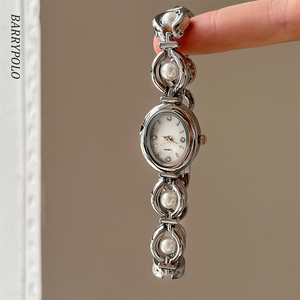 BARRY POLO Orologio da <span class=keywords><strong>Donna</strong></span> di Lusso al Quarzo Novità 2025 con Cinturino a Cuore Cavo in Lega Placcato Oro e Bracciale da <span class=keywords><strong>Donna</strong></span> Nobile <span class=keywords><strong>Regalo</strong></span> per la Persona Amata - Product Image 1