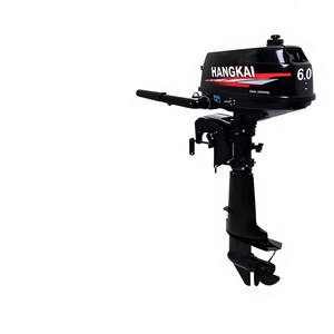 Nouveau moteur à essence manuel 6HP 2 temps 246 CC pour bateau de pêche - Vente flash - Product Image 2