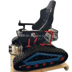 ATV rubber track parts ATV track system assembly Rubber Tracked Wheelchair Rubber Crawler sand vehicle