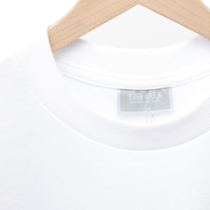 T-Shirt in cotone pesante oversize con collo stretto 270g t-Shirt in cotone da strada maglietta Unisex di alta qualità - Product Image 2