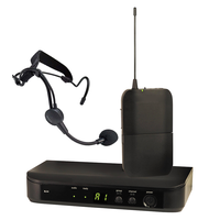 Système de Micro Karaoké Sans Fil UHF BLX24 BETA58 PG58, Microphone Métallique Portable pour Chant et Voix en Direct