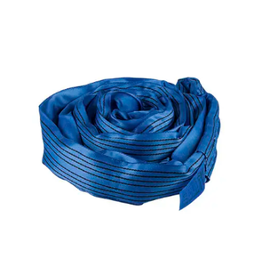 8 tấn Vòng Sling vành đai polyester mắt & mắt Webbing nâng nâng Ratchet Tie thăng trầm - Product Image 1