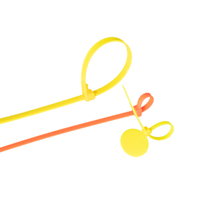 Promotional price colorful customized plastic nylon electric cable ties - Product Image 1