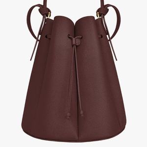 New Genuine Leather Women's <b>Bag</b> Shoulder Crossbody <b>Bag</b> with Handle, Bucket-shaped <b>Bag</b> with Floral Design, Stylish <b>Bag</b> - Product Image 5