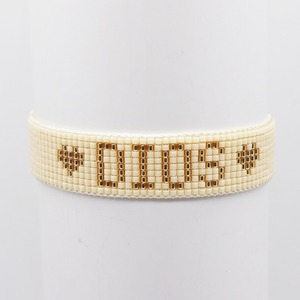 Estilo bohemio hecho a mano Optovaya Prodazha Brasletov Iz Bisera para mujer DIOS diseño de letras joyería de la Amistad pulsera de moda principal - Product Image 4