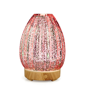 Difusor ultrasónico de aceites esenciales de cristal para el hogar y regalo - Product Image 3