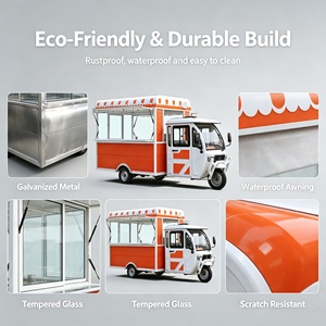 Food Truck Mobile Attrezzato con Cucina Completa e Design da Carretto per Aziende di Catering - Product Image 4