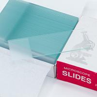 Customizable Disposable 7109 Microscope Glass Slide Lab Ware OEM Supported Transparent 25.4x76.2mm 100pcs/Box