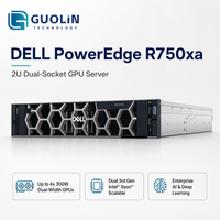 Serveur Dell PowerEdge R750xa 2U neuf, prêt à être expédié, double socket Intel Xeon, accélération GPU, calcul IA, serveur en rack