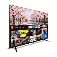 Smart TV 100 Zoll 4K Ultra-High-Definition, Ultraflacher Smart WiFi Fernseher, Geeignet für Hotels