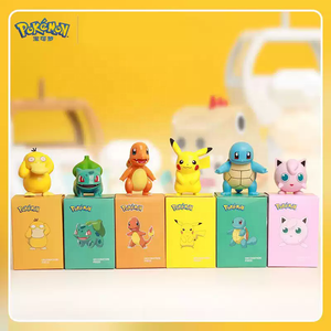 Autentica Figurina Pokémon Pikachu Psyduck, Ornamento Carino per Cruscotto Auto, Decorazione Scrivania, 100% Originale, Regalo da Collezione, Vendita all'Ingrosso - Product Image 2