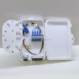 Buena calidad 1 entrada 4 salida 1x4 PLC Splitter Adaptador de 4 puertos Pigtails Caja de terminales de fibra - Product Image 2
